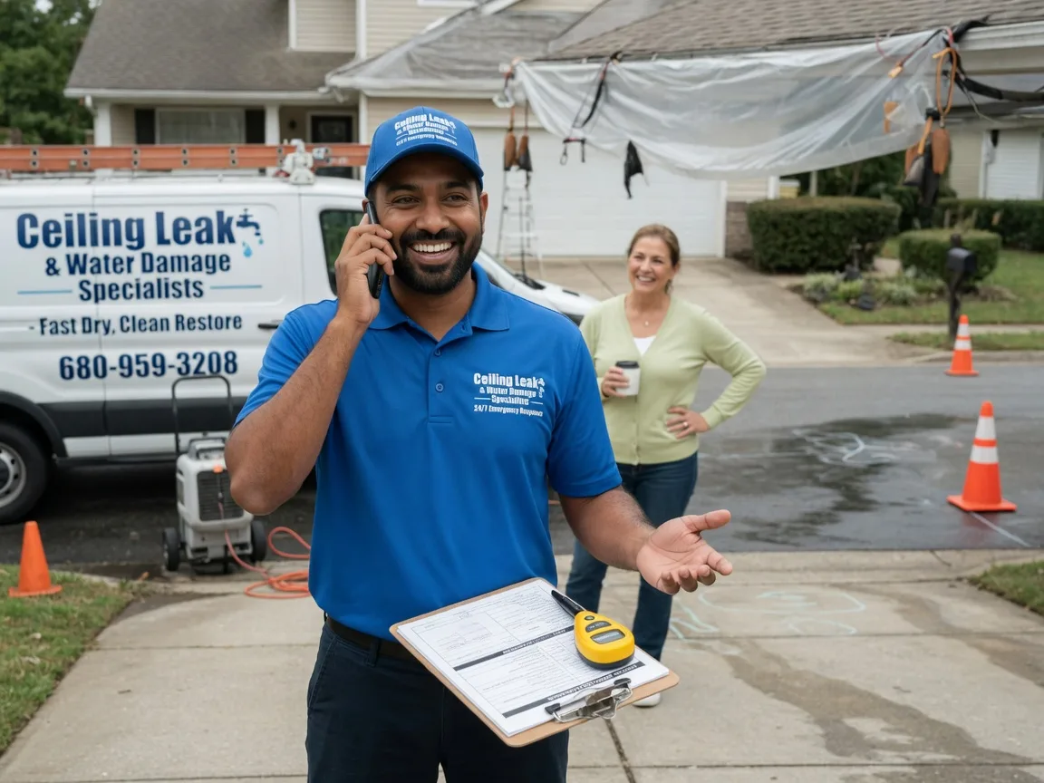 Ceiling Leak Cleanup Lampasas, TX FAQs